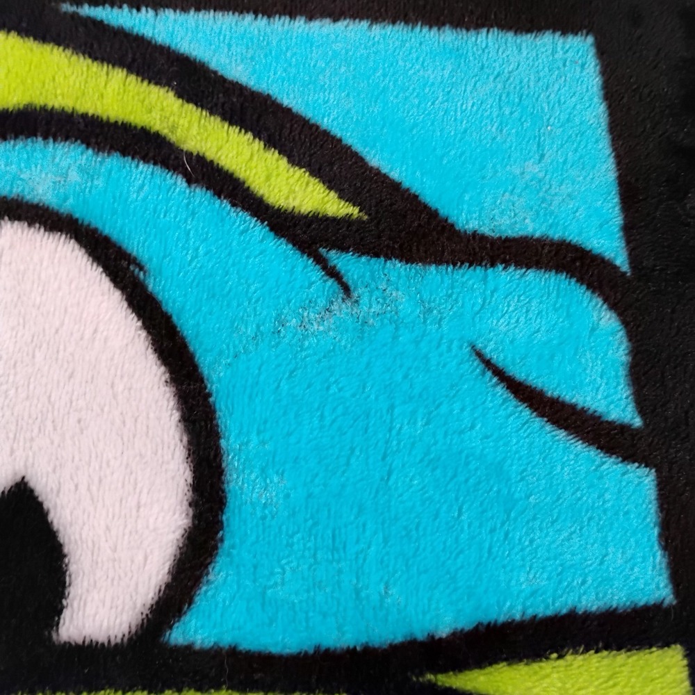 Vintage Nickelodeon Teenage Mutant Ninja Turtle Soft Throw Blanket Cowabunga - Picture 5 of 10